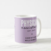 Mug Médecin personnalisé Assistant PA Graduation (Devant droit)