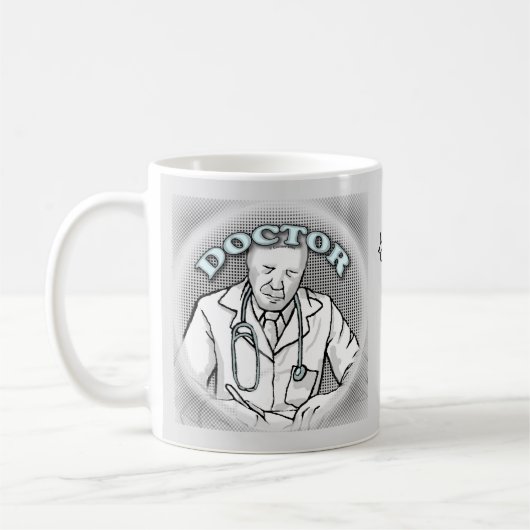 Mug Médecin rétro (Gauche)