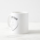 Mug Médecin vétérinaire compatissant Design de soins a (Devant gauche)