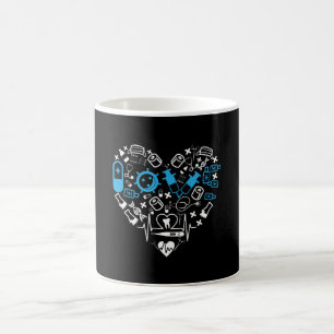 Mug Médecine - Coeur de l'équipement médical