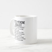 Mug Médecine du sport (Devant gauche)