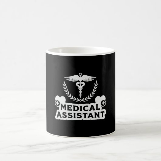 Mug Médecine infirmière adjointe Médicale Drôle (Centre)