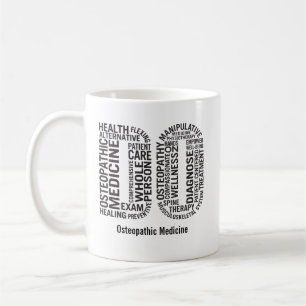 Mug Médecine ostéopathique personnalisée DO Ostéopathi
