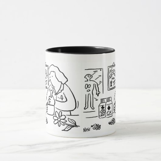 Mug Médecine phytogénétique alternative complémentaire (Centre)