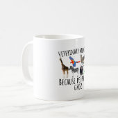 Mug Médecine vétérinaire (Devant gauche)