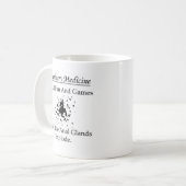 Mug Médecine vétérinaire - c'est tous les amusement et (Devant gauche)