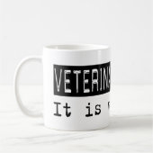 Mug Médecine vétérinaire il est (Gauche)
