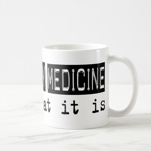 Mug Médecine vétérinaire il est (Droite)
