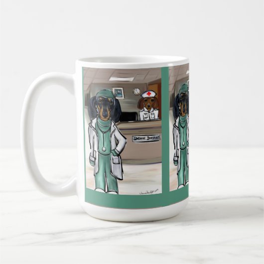 Mug MÉDECINS Mercis, INFIRMIERS ET PREMIERS INTERVENAN (Gauche)