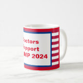 Mug Médecins Support TRUMP 2024 (Devant droit)