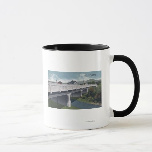 Mug Medford (Oregon) - Vue du pont de Bear Creek (Droite)