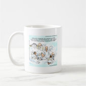 Mug Médias Sociaux Célestes Drôles (Gauche)