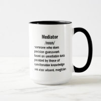 Mediator drôle Définition cadeaux pour les femmes