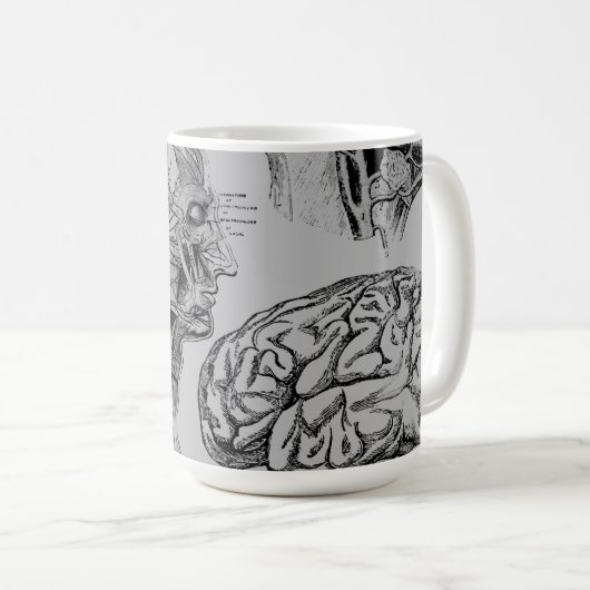 Mug Médical d'Anatomie (Devant droit)