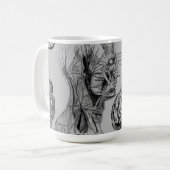 Mug Médical d'Anatomie (Devant gauche)