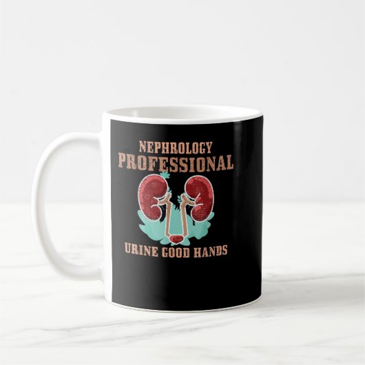 Mug Medical Pun Nephrology Urine Good Hand Nephrologis (Gauche)
