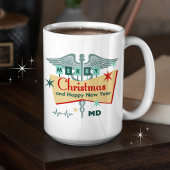 Mug Médicale Professionnel Rétro Noël