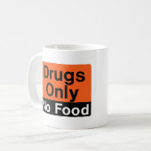 Mug Médicaments seulement Avis de laboratoire Musique (Devant gauche)