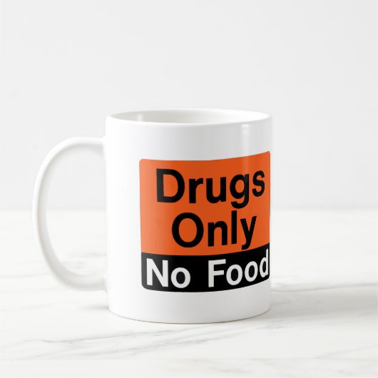 Mug Médicaments seulement Avis de laboratoire Musique (Gauche)