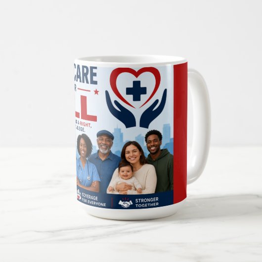 Mug Medicare pour tous (Devant droit)