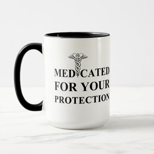 Mug Médicé Pour Votre Protection (Gauche)