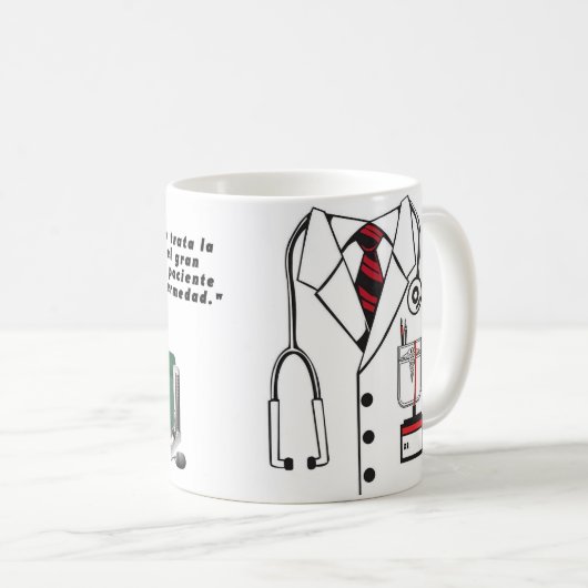 Mug Medicina (Devant droit)