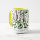 Mug Medicinal Plants & Flowers by Adolphe Millot (Devant gauche)