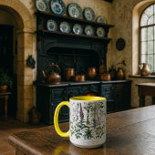Mug Medicinal Plants & Flowers by Adolphe Millot