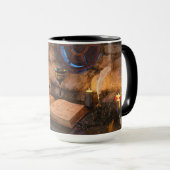 Mug Medieval Fantasy Wizard's Study (Devant droit)
