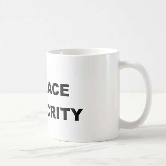 Mug Médiocrité d'étreinte (Droite)