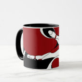 Mug Méditation avec cercles (Devant gauche)