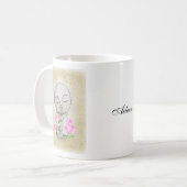 Mug Méditation bouddhiste Jizo ArtAmateur de Yoga Nom  (Devant gauche)