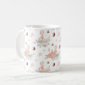 Mug Méditation de Yoga Zen Cute Lotus Namaste (Devant gauche)