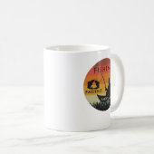 Mug Méditation du patient de pêche cette conception sp (Devant droit)