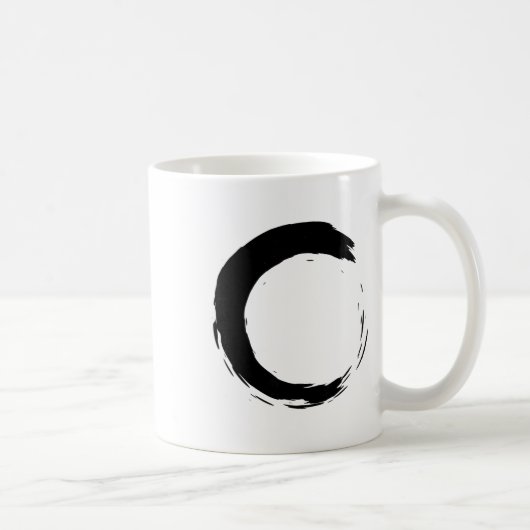 Mug Méditation Enso Cercle Pleine Conscience Bouddha B (Droite)