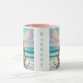 Mug Méditation Harmonie sur la plage (Centre)