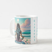 Mug Méditation Harmonie sur la plage (Devant gauche)