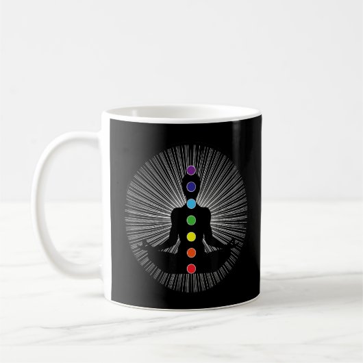 Mug Méditation Sept Chakras Yoga (Gauche)