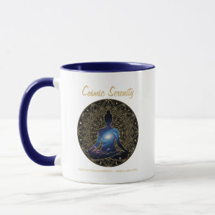 Mug Méditation Sérénité Cosmique – Mandala Galaxie