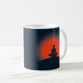 Mug Méditation Sunset Yoga (Devant droit)