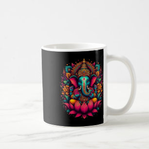 Mug Méditation Yoga Ganesh Dieu hindou Namaste Tee Gan