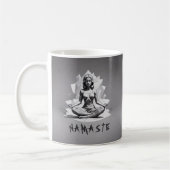 Mug Méditation Yoga Instructeur Reiki Master Low Poly (Gauche)