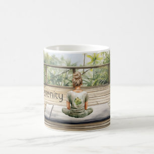 Mug Méditation Yoga Sérénité Féminin