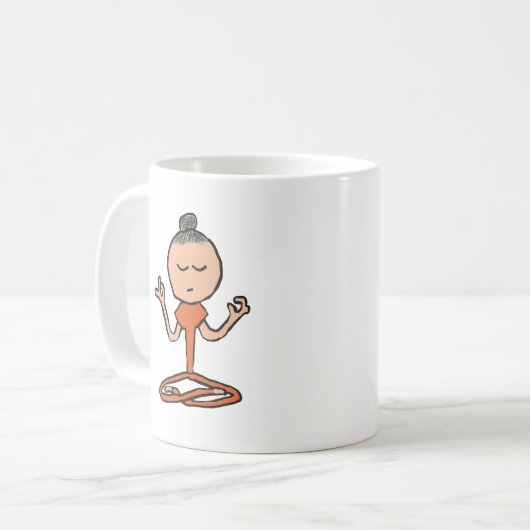 Mug Méditer bouddhiste (Devant gauche)