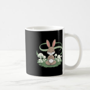 Mug Méditer Bunny Calme Mindfulness santé mentale Aw