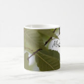 Mug Méditer sur la nature vert jardin feuille belle (Centre)