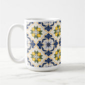 Mug Mediterranean Lemon Tile Italian Talavera (Gauche)