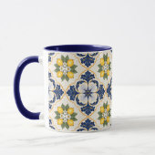 Mug Mediterranean Lemon Tile Italian Talavera (Gauche)