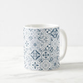 Mug Mediterranean Moroccan Tile pattern (Devant droit)