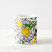 Mug méditerranéen, style toscan, olives, motif      (Centre)